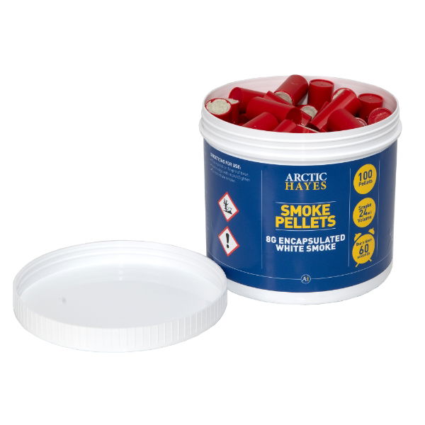 8g White Smoke Pellets (Tub of 100)