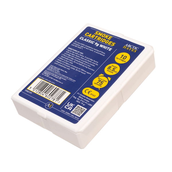 9g White Smoke Cartridges (Pack of 10)