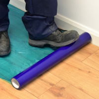 Blue Hard Floor Protector  600mm x 50m