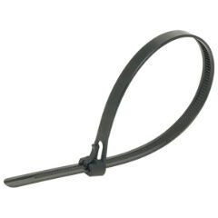 black cable ties