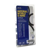 Imperial Nitrile O-Ring Assortment Washer Kit (225 Pieces)