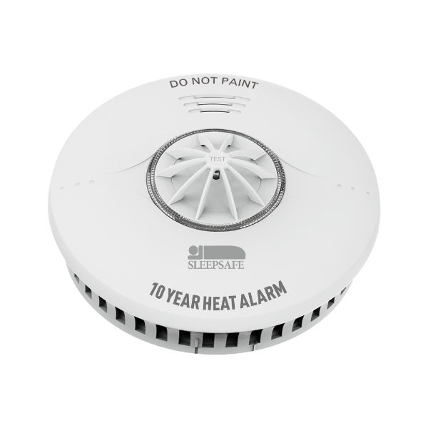 Wireless Interlinked Smoke & Heat Alarm Triple Pack