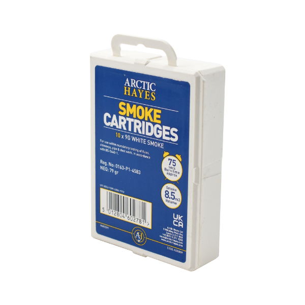 9g White Smoke Cartridges (Pack of 10)