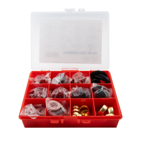 Fibre and Rubber Washer Kit (210 Pieces)